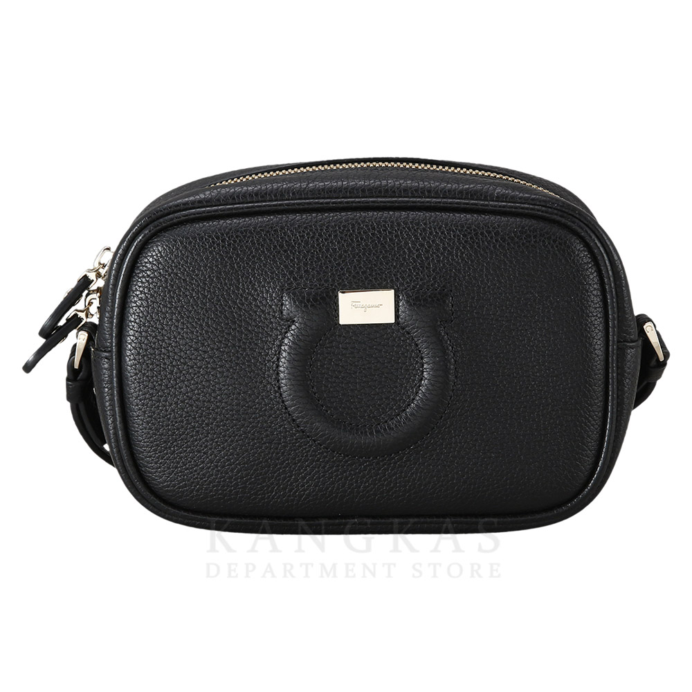 FERRAGAMO(USED)페레가모 간치니 로고 카메라백